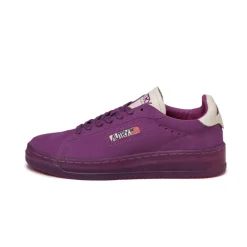 Autry Sneakers En Cuir|Sneakers Blancs*Dallas W *Suede / Leather* Hyacinth / Marshmallow