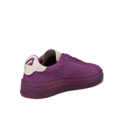 Autry Sneakers En Cuir|Sneakers Blancs*Dallas W *Suede / Leather* Hyacinth / Marshmallow