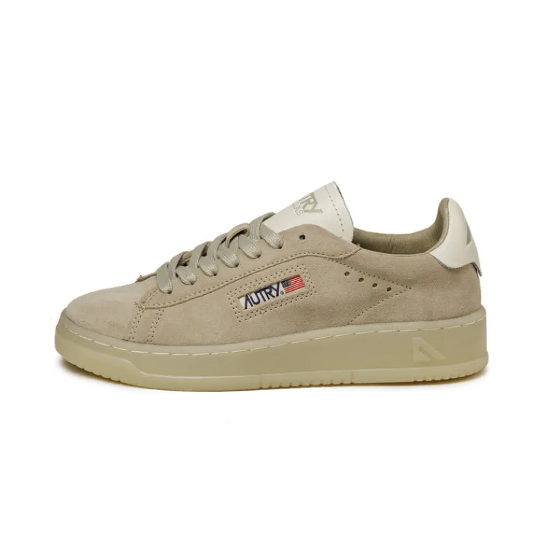 Autry Sneakers En Cuir*Dallas W *Suede / Leather* Papyrus / Marshmallow