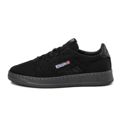 Autry Sneakers En Cuir*Easeknit *Knit / Leather* Dusty Black