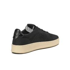 Autry Sneakers En Cuir*Easeknit *Knit / Leather* Black / Ivory