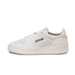 Autry Sneakers En Cuir|Sneakers Blancs*Easeknit W *Knit / Leather* White