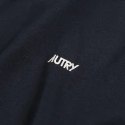 Autry T-Shirts*Embroidered Mini Logo T-Shirt Blue