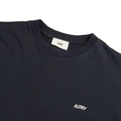 Autry T-Shirts*Embroidered Mini Logo Longsleeve Blue