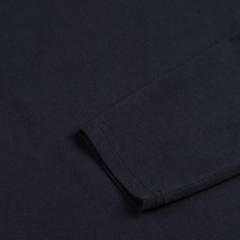 Autry T-Shirts*Embroidered Mini Logo Longsleeve Blue