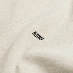 Autry Pullover*Embroidered Mini Logo Sweatshirt Melange
