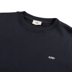 Autry Pullover*Embroidered Mini Logo Sweatshirt Blue