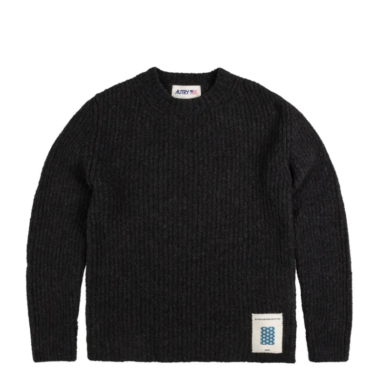 Autry Tricot*Fisherman Sweater Stone