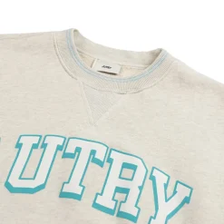 Autry Pullover*Heavy Jersey Sweatshirt Melange / Sky