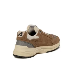 Autry Sneakers En Cuir|Chaussures De Running Retro*Hyperway *Suede / Mesh* Cigar / Silver