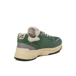 Autry Sneakers En Cuir|Chaussures De Running Retro*Hyperway W *Suede / Mesh* Malachite / Silver