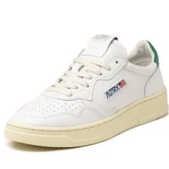 Autry Sneakers En Cuir*Medalist Leat / Leat White / Green