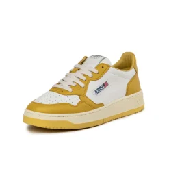 Autry Sneakers En Cuir|Sneakers Blancs*Medalist White / Honey Yellow