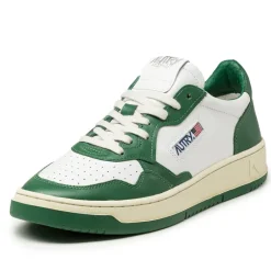 Autry Sneakers En Cuir*Medalist White / Green