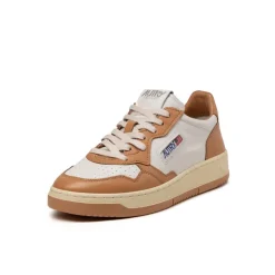 Autry Sneakers En Cuir*Medalist White / Sand Storm