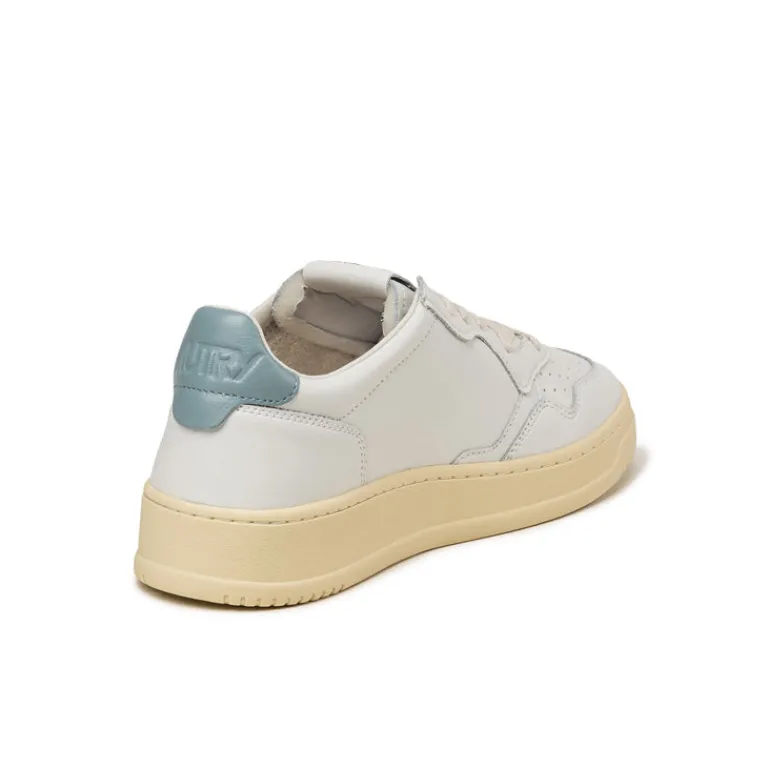 Autry Sneakers En Cuir|Sneakers Blancs*Medalist White / Silver Blue