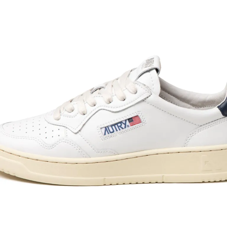 Autry Sneakers En Cuir|Sneakers Blancs*Medalist White / Blue