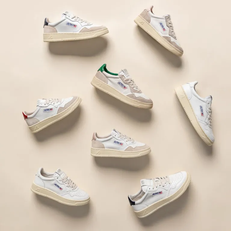 Autry Sneakers En Cuir|Sneakers Blancs*Medalist White / Blue