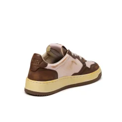 Autry Sneakers En Cuir|Chunky Sneakers*Medalist Brushed W *Super Vintage* Brown / Pink