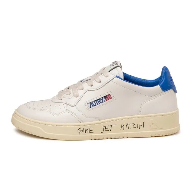 Autry Sneakers En Cuir|Sneakers Blancs*Medalist *Game Set Match* White / Palace Blue