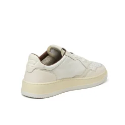 Autry Sneakers En Cuir*Medalist *Goat / Nappa* White / Whs / Ptr