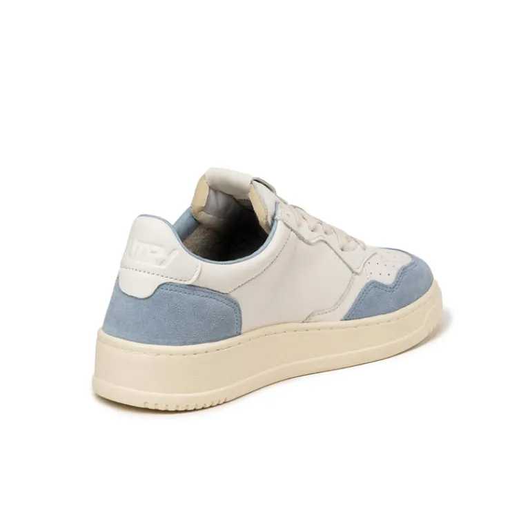 Autry Sneakers En Cuir|Sneakers Blancs*Medalist *Goat / Suede* White / Street