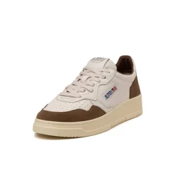 Autry Sneakers En Cuir|Sneakers Blancs*Medalist *Goat / Suede* White / Cigar