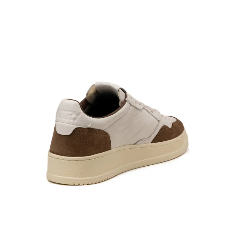 Autry Sneakers En Cuir|Sneakers Blancs*Medalist *Goat / Suede* White / Cigar
