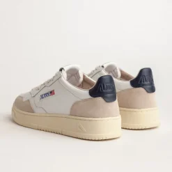 Autry Sneakers En Cuir|Sneakers Blancs*Medalist *Leather / Suede* White / Blue