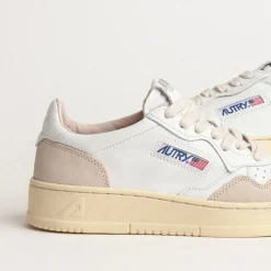 Autry Sneakers En Cuir*Medalist *Leather / Suede* White / White