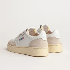 Autry Sneakers En Cuir*Medalist *Leather / Suede* White / White