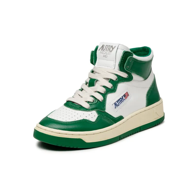 Autry Sneakers Montantes|Sneakers En Cuir*Medalist Mid W White / Green
