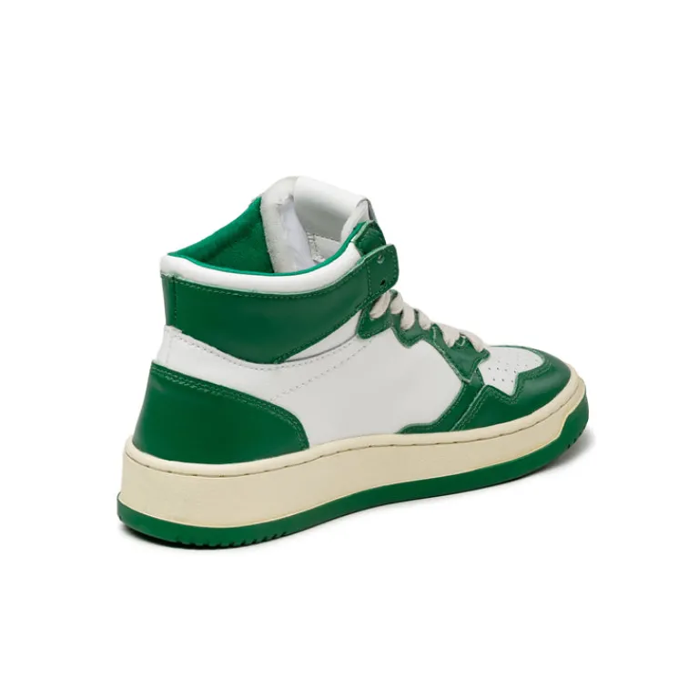 Autry Sneakers Montantes|Sneakers En Cuir*Medalist Mid W White / Green