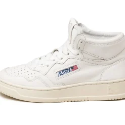 Autry Sneakers Montantes|Sneakers En Cuir*Medalist Mid W *Goat* White