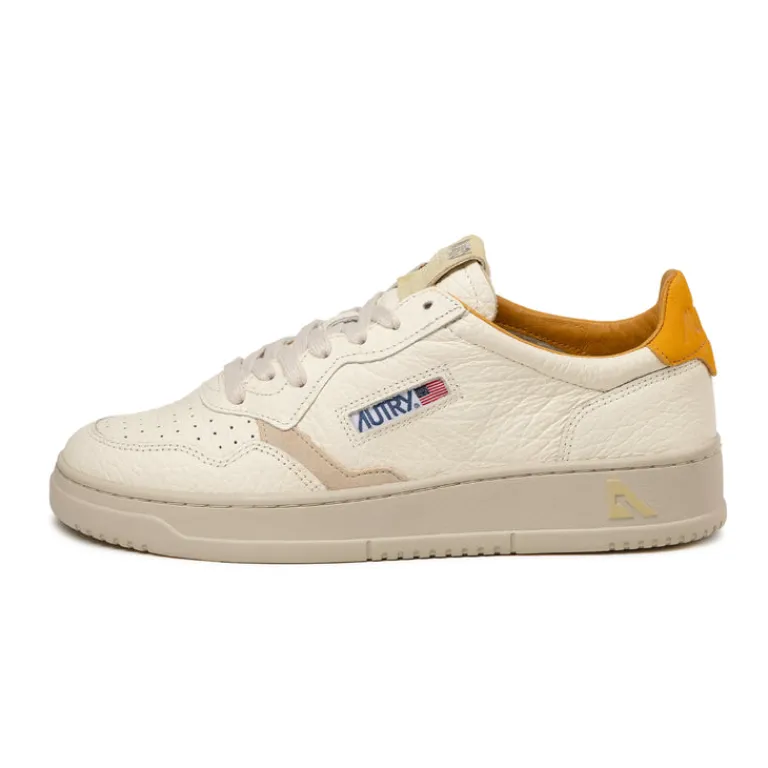 Autry Sneakers En Cuir*Medalist *Nubuk / Elephant* Apricot / Sand