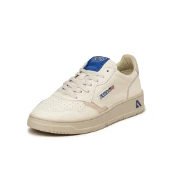 Autry Sneakers En Cuir*Medalist *Nubuk / Elephant* Hay / Sand