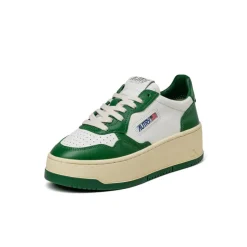 Autry Sneakers À Plateforme|Sneakers En Cuir*Medalist Platform W White / Green