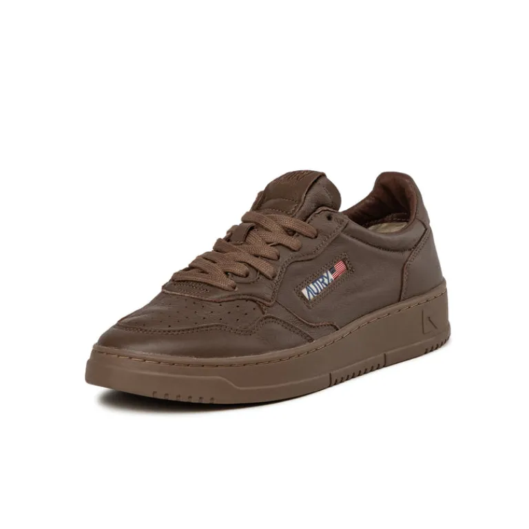 Autry Sneakers En Cuir*Medalist *Solid Goat* Patridge