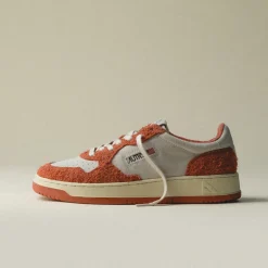 Autry Sneakers En Cuir*Medalist *Suede / Long Suede* Rust