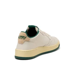 Autry Sneakers En Cuir|Sneakers Blancs*Medalist *Virgin / Sponge* White / Forest