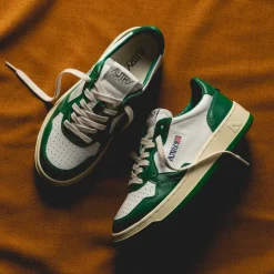 Autry Sneakers En Cuir*Medalist W White / Green