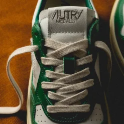 Autry Sneakers En Cuir*Medalist W White / Green