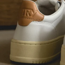 Autry Sneakers En Cuir|Sneakers Blancs*Medalist W White / Sandstorm