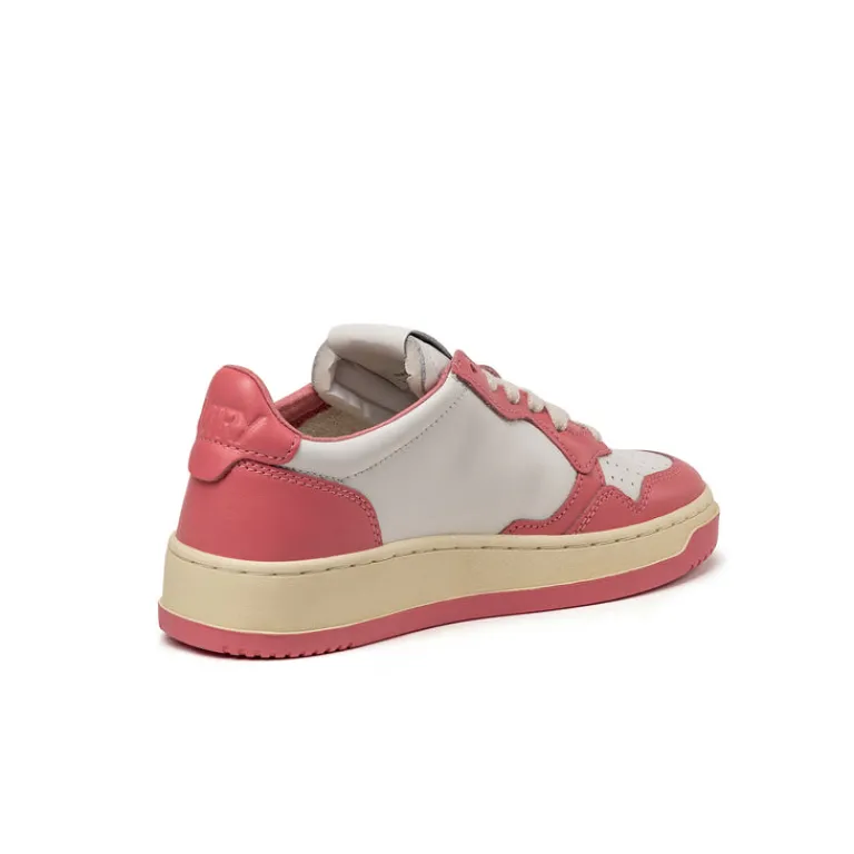 Autry Sneakers En Cuir*Medalist W White / Tearose