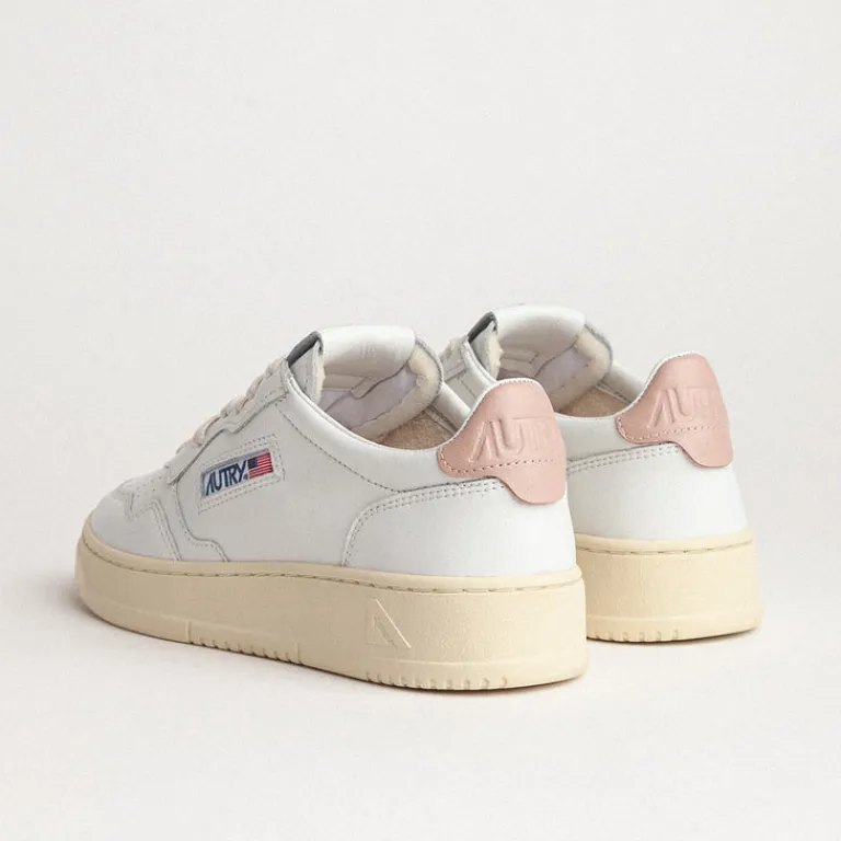Autry Sneakers En Cuir|Sneakers Blancs*Medalist W Leat / Leat White / Pink