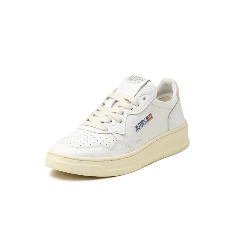 Autry Sneakers En Cuir|Sneakers Blancs*Medalist W Leat / Leat White / Pink