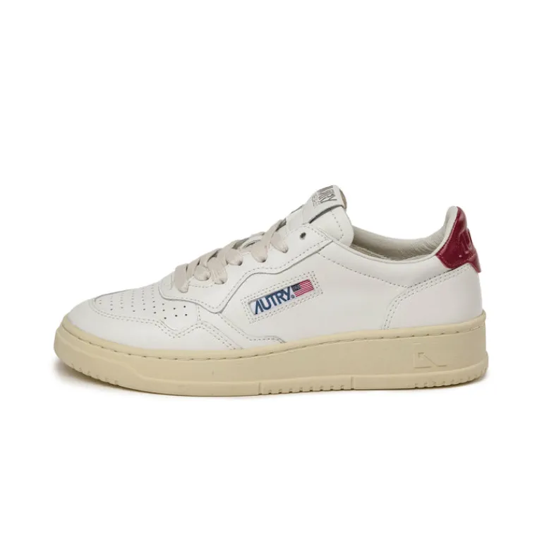 Autry Sneakers En Cuir|Sneakers Blancs*Medalist W White / Syrah