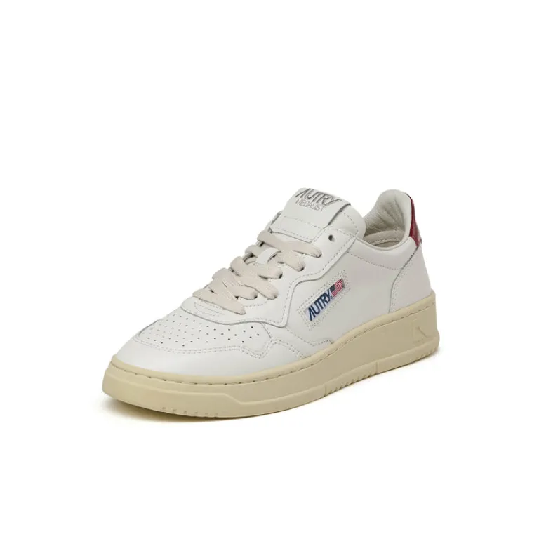 Autry Sneakers En Cuir|Sneakers Blancs*Medalist W White / Syrah