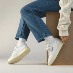 Autry Sneakers En Cuir|Sneakers Blancs*Medalist W White / White