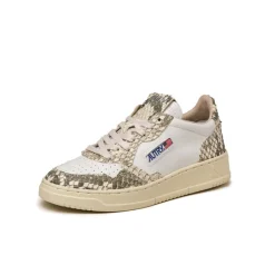 Autry Sneakers En Cuir|Sneakers Blancs*Medalist W Diamond / Gigant White / Dmn